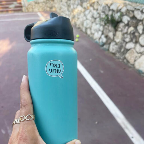 ⁦מדבקות שם דגם משולב בצבעים לבחירה⁩ – תמונה ⁦3⁩